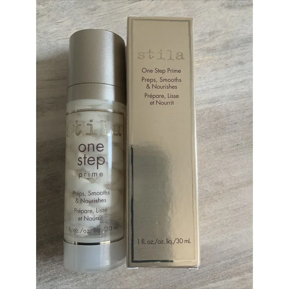 Stila One Step Prime Preps, Smooths & Nourishes New In Box 1 fl oz Each - Picture 1 of 3